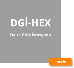 DGİ-HEX Daire Giriş İstasyonu İncele